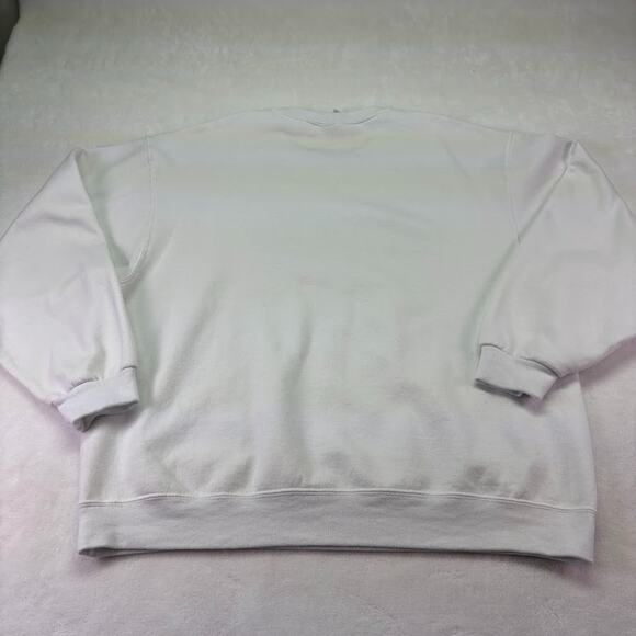 United States Election Fraud USPS Logo Graphic Crewneck Sweatshirt White Size XL - Picture 2 of 8